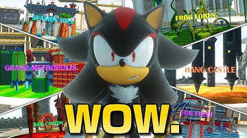 Somehow Modders Stuffed ALL of Sonic Heroes into Shadow Gens