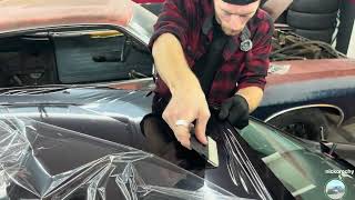 How to wrap 'Roof ' with Alukovinyl films | instal tutorial