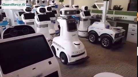 CIOT ROBOTS DEMONSTATION---upload by Guardforce AI