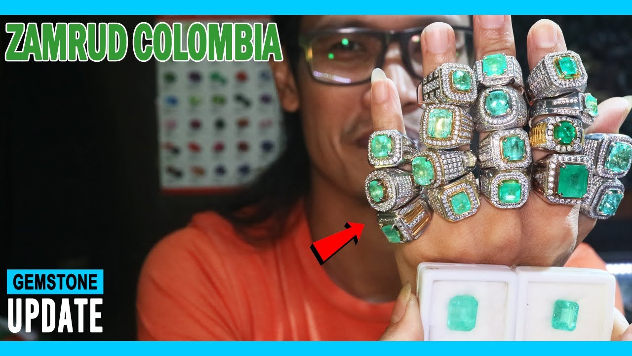 GEMSTONES UPDATE 05072022 - BATU ZAMRUD COLOMBIA COLOMBIAN EMERALD CE