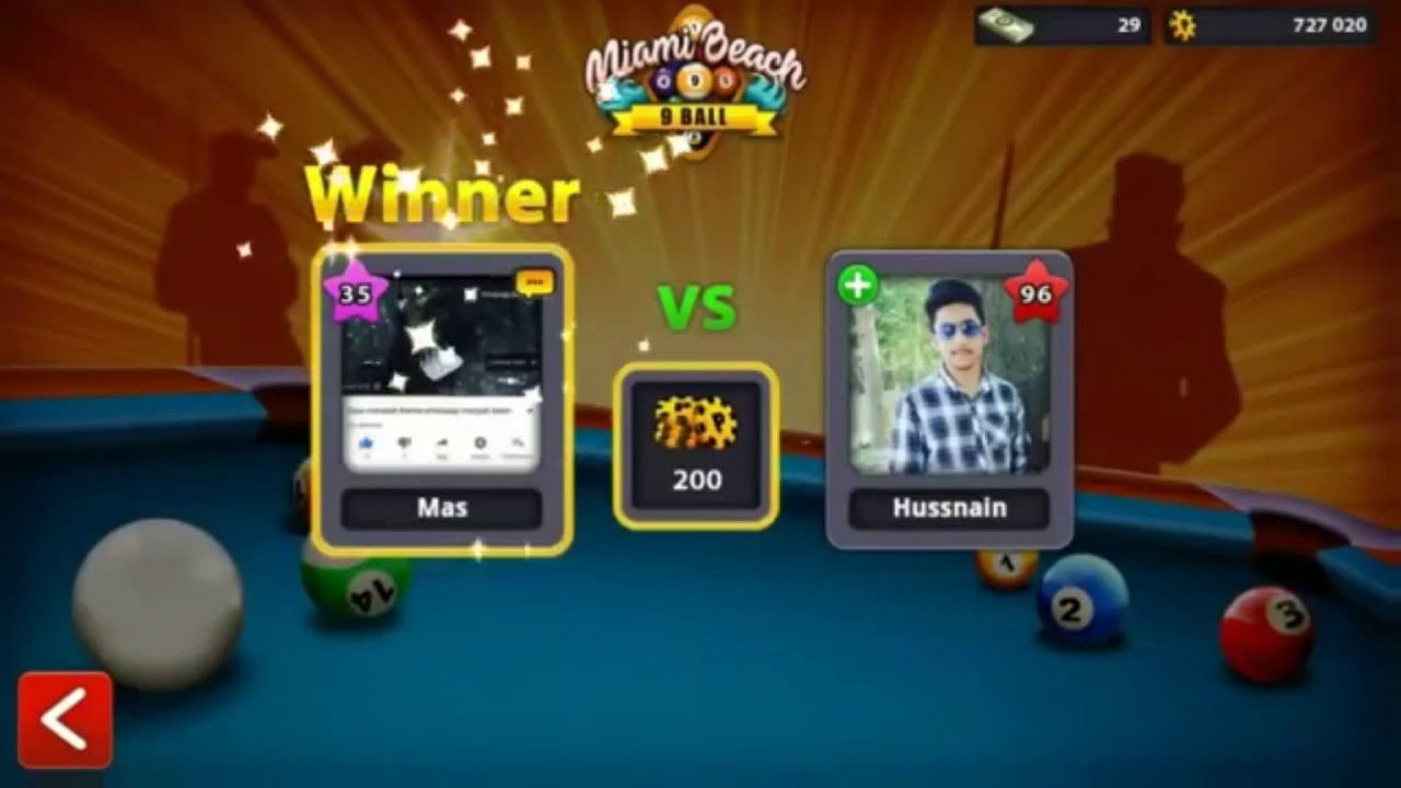 8 ball pool 9 ball Golden break trik 2017