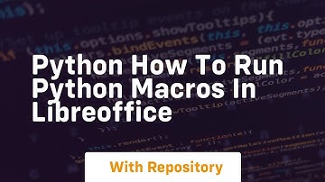 Python how to run python macros in libreoffice