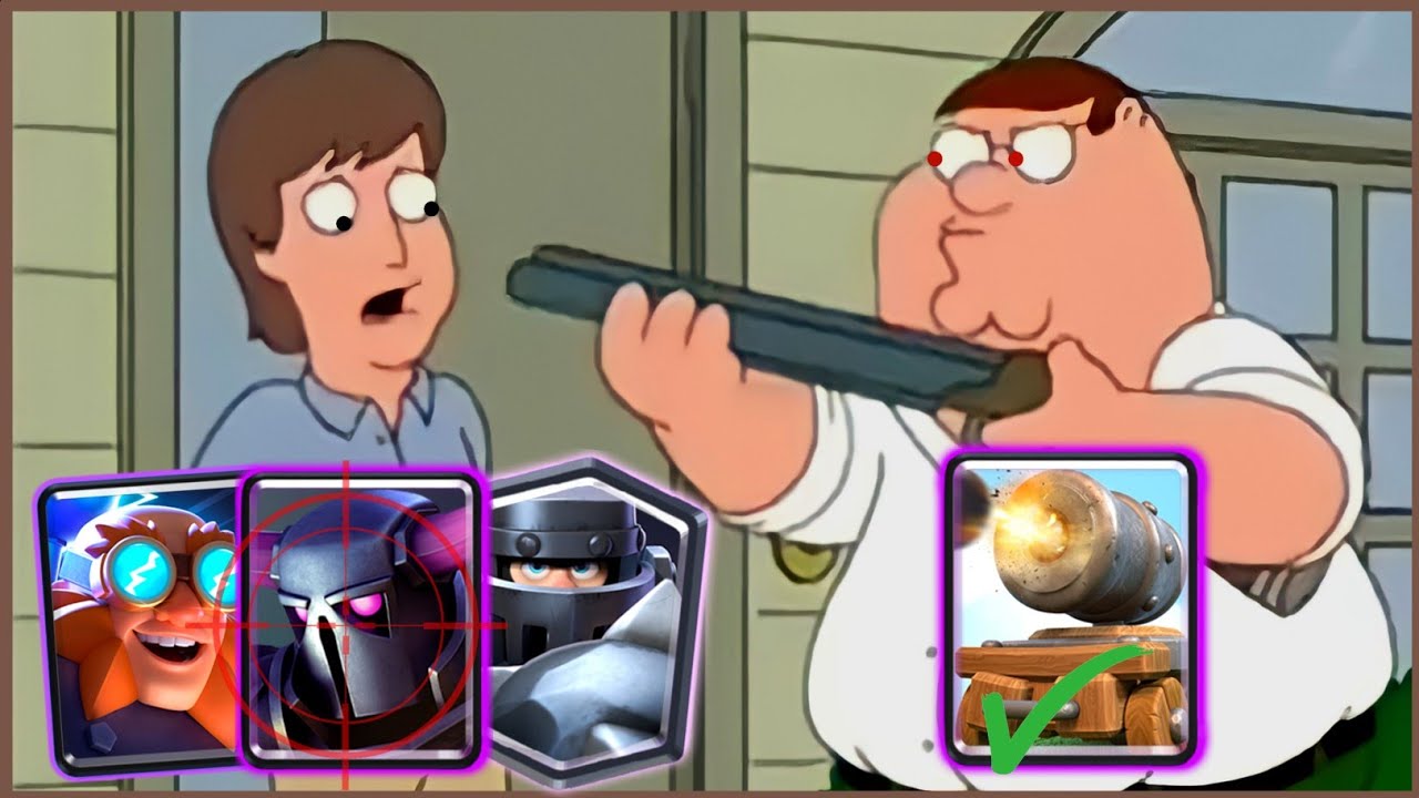 Cannon Cart vs 7 Elixir Tanks - Clash Royale