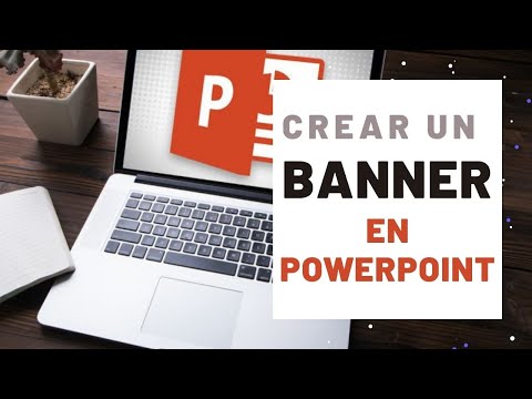 COMO HACER UN BANNER EN POWER POINT 2020