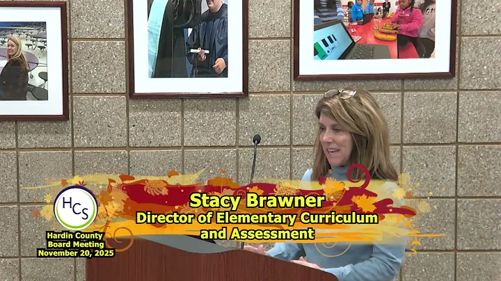Hardin County Schools Board Meeting November 20 2025