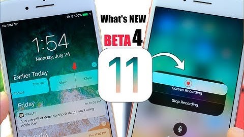 iOS 11 Beta 4 is out What