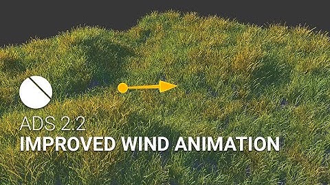 ADVANCED DYNAMIC SHADERS 2.2 for UNITY - Improved wind animation