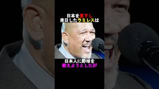 【感動】日本を見下し日本人に野球を教えに来たラミレスは⁉️#shorts #shoheiohtani