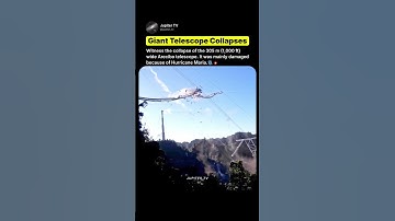 1000 ft Wide Telescope Collapsing 🤯💥