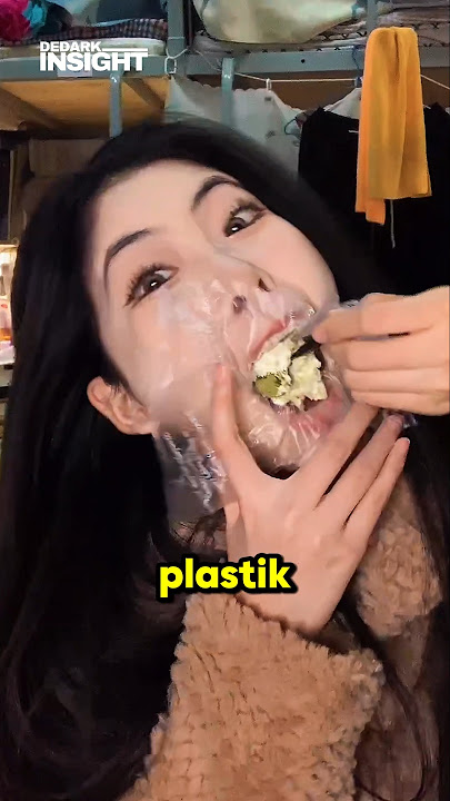 Tren ANEH!! Plastik di Mulut Saat Makan?! 😵‍💫