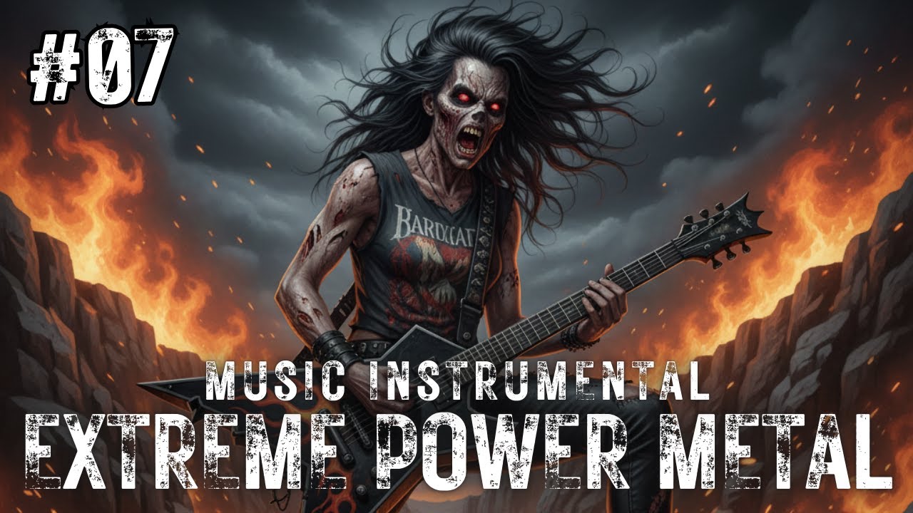 Extreme Power Metal Rock Music Instrumental 
