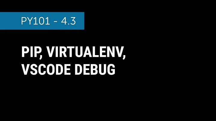 [PY101] 4.3 - Tạo Môi Trường Ảo với virtualenv, Debug Python trong VSCode