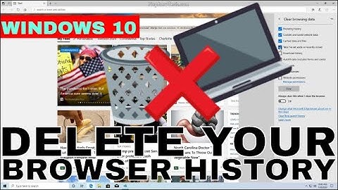 Delete Your Browsing History In Microsoft Edge In Windows 10