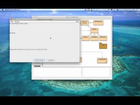 Cube timing software