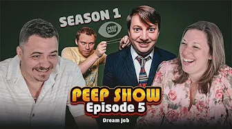 Ultimate Workplace CHAOS! 😂 Americans React to Peep Show S1E5 ‘Dream Job’