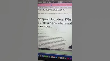 #Nonprofit founders what funders really care about! #nonprofitorganisation #nonprofits