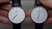 Let's Compare! vs. Fake Daniel Wellington Watch ($195 vs $4) - YouTube