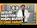 Aküler hakkında doğru bilinen 8 ciddi yanlış