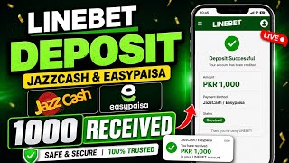 Linebet Me Deposit Kaise Kare? JazzCash & Easypaisa Deposit Guide 2026