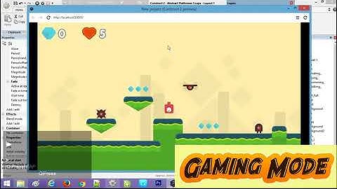 Platformer Game #4   Player attack Super Mario style   Construct 2 Tutorial