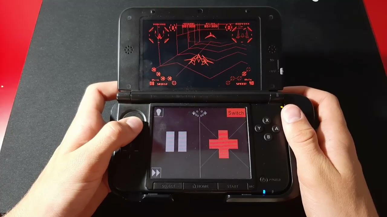 Circle Pad Pro on homebrew emulator red viper 3ds