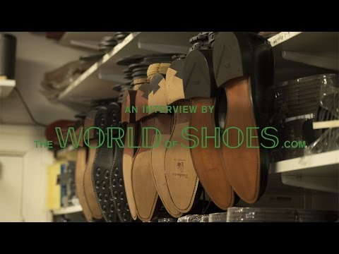 Master Cobbler Peter Aglo of Bäckmans Skoservice - The World of Shoes