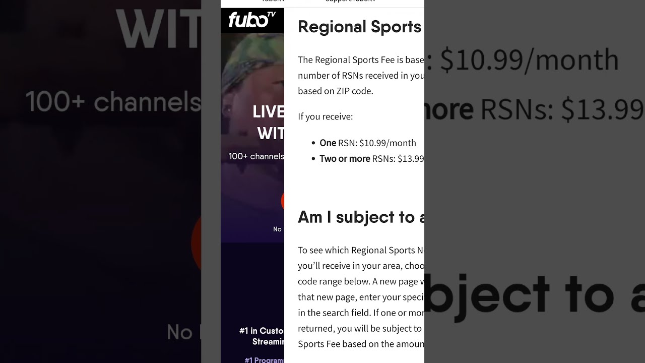 fuboTV Price Hike What you need to know #short