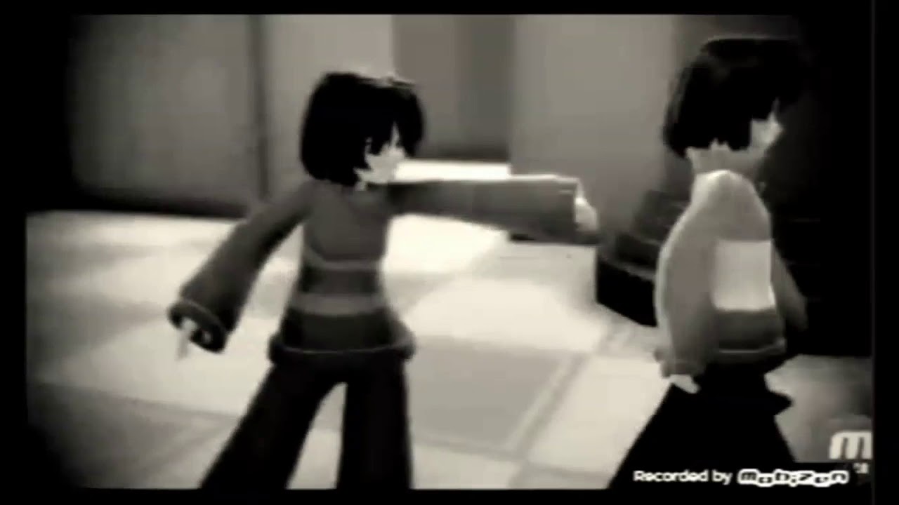 Песня чары и фриск в черно белом стиле - YouTube