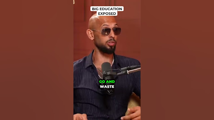 Big Education Exposed - #andrewtate #shorts