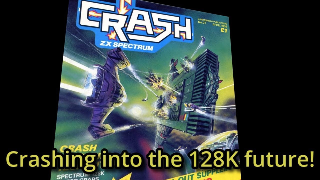 新品・未開封 あっとくん CrazyCrash/ラマ Crash Issue 27 - Top 10 ZX Spectrum games from April 1986