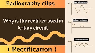 Why is the Rectifier used in x-ray circuit   ll RECTIFICATION ll Radiography clips