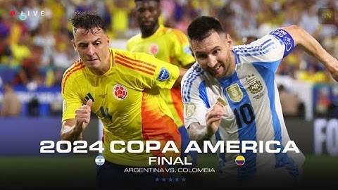 ARGENTINA 1-0 COLOMBIA | HIGHLIGHTS | CONMEBOL COPA AMÉRICA USA 2024™