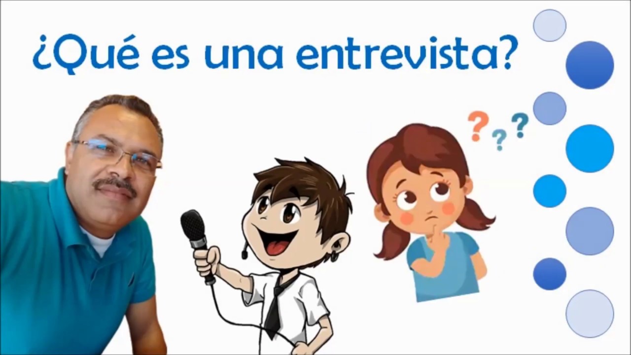 LA ENTREVISTA - PRIMERO DE PRIMARIA - YouTube