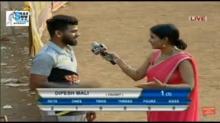 Perfect reply to commentator tennis cricket dipesh mali