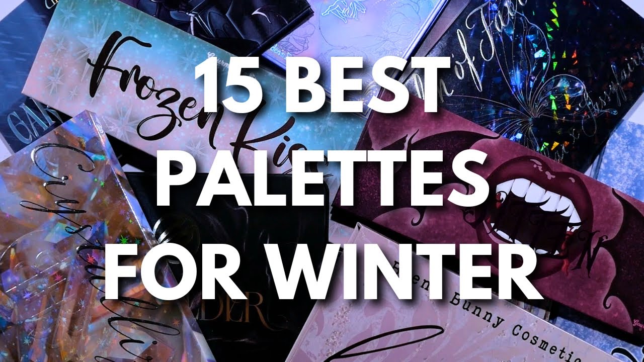 Лучшие палетки теней для зимы | Топ-15 инди-палеток теней для зимнего макияжа