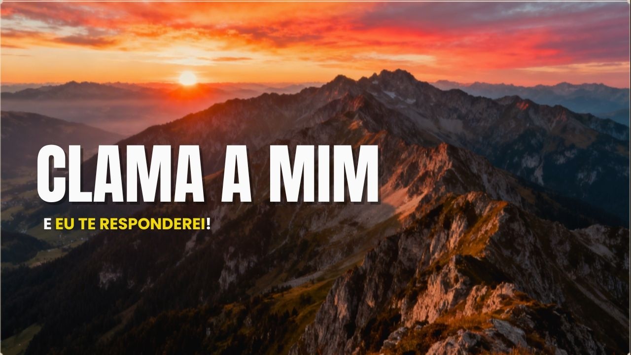 CLAMA A MIM – Louvor Gospel Original + Reflexão | Resgate em Foco