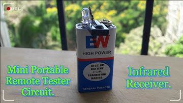How to make a "Mini Portable Remote Tester Circuit" at Home [Easy DIY Tutorial HD]