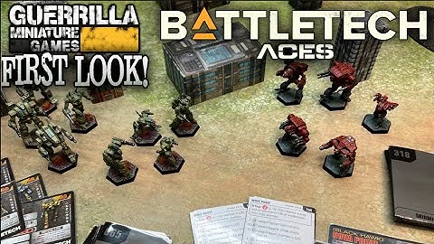 FIRST LOOK! - Battletech: Aces a Solo and Co-Op expansion by Catalyst Game Labs (Part 1)