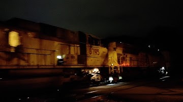 NS 25A with two UP engines trailing in Charlottesville Virginia