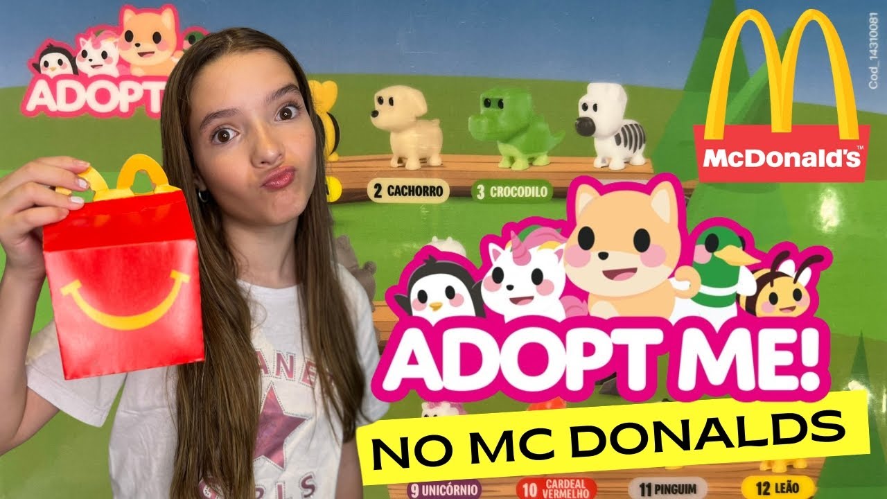 Pets de 'Adopt Me' são os novos brindes do McLanche Feliz - GKPB