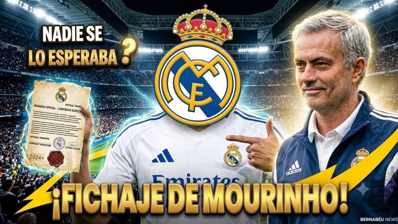 ¡EL FICHAJE INESPERADO DE MOURINHO! ¡PETICIÓN AL REAL MADRID! | NOTICIAS DEL REAL MADRID HOY