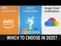 AWS vs Azure vs Google Cloud Certifications (2025) – Which Cloud Path Should You Choose?