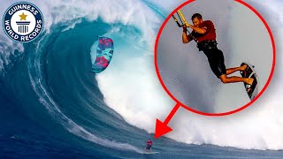 Largest Wave Kitesurfed - Guinness World Records