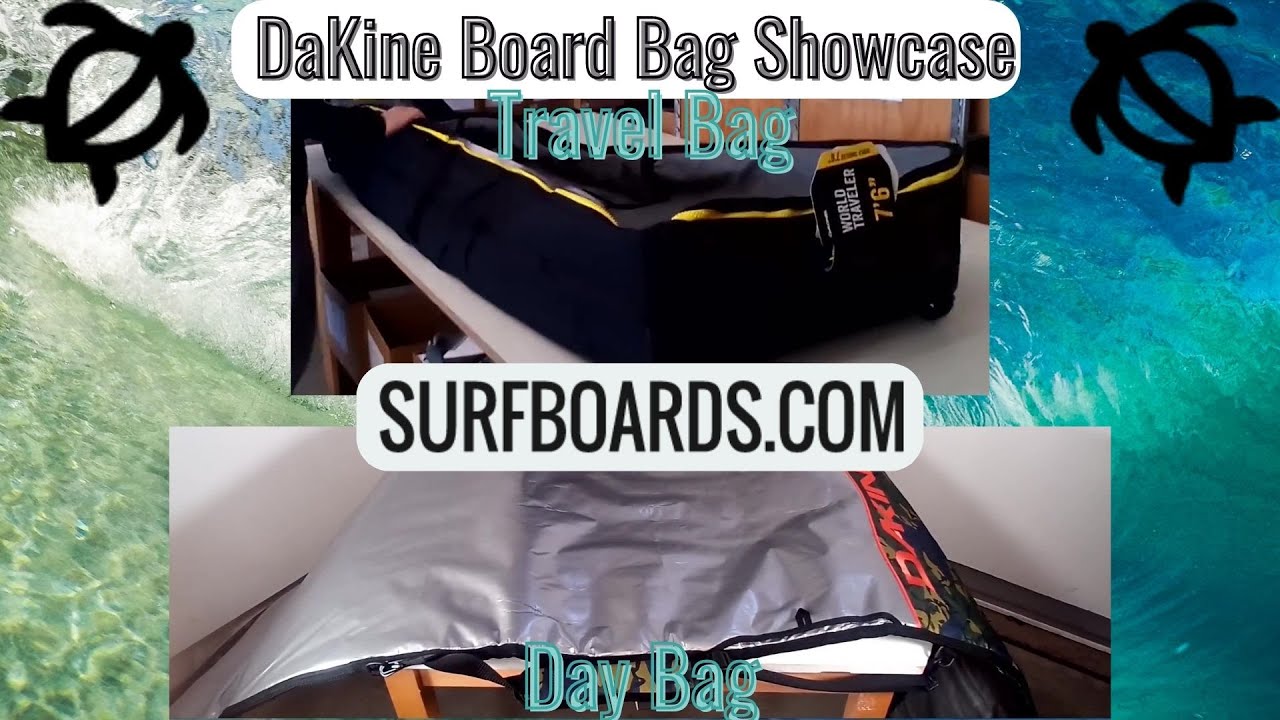 DaKine Surfboard Bag Showcase Day Bag & Travel Bag YouTube