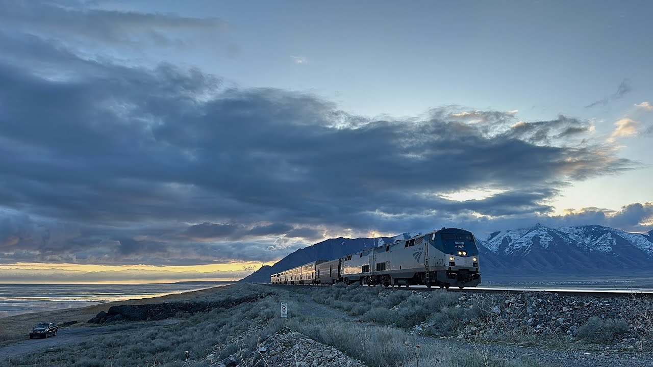 Amtrak California Zephyr 5 At Sunrise Along Utah s Great Salt Lake 7 5 amtrak-california-zephyr-5-at-sunrise-along-utah-s-great-salt-lake-7-5