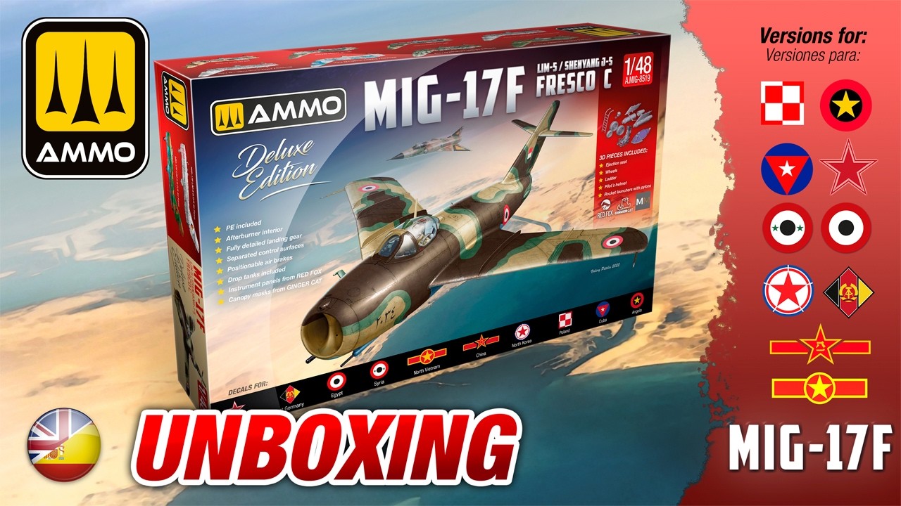Unboxing Mig-17 Deluxe Edition - YouTube