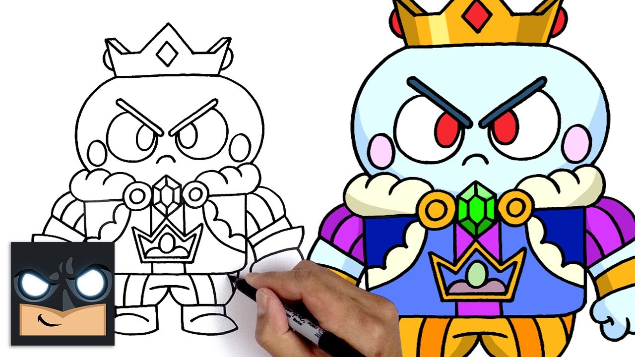 How To Draw King Lou Brawl Stars Youtube - king louie brawl stars