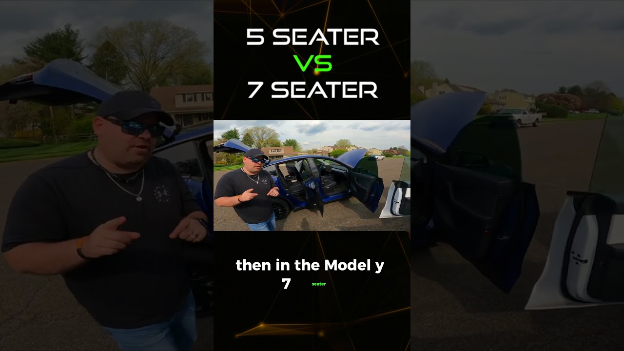 Tesla Model Y 5 Seater VS 7 Seater Part 2 | Which should you buy? ⚡️🚗  #teslatips #teslamodely