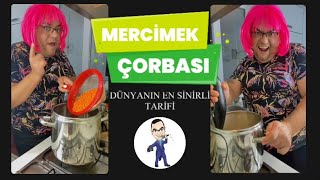 Kiş Çorbasi Vi̇tami̇n Deposu Merci̇mek Çorbasi 😂 Fadi̇me Çok Si̇ni̇rli̇ Ama 😂