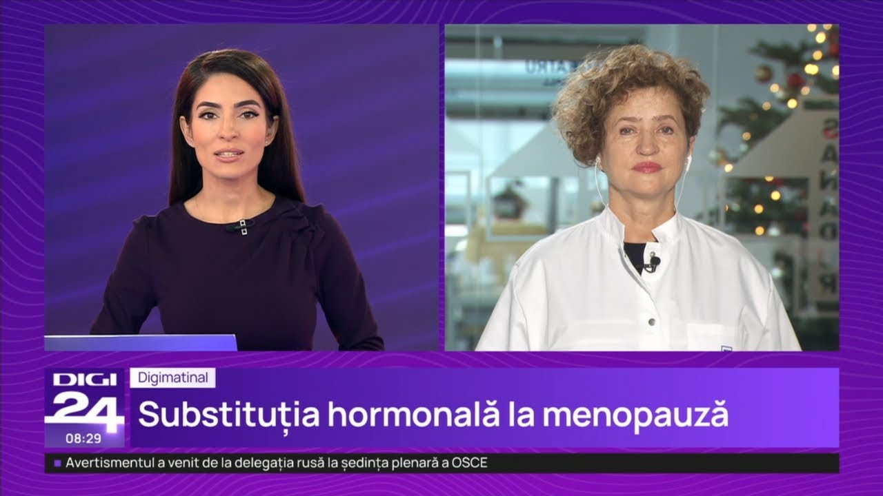 Substituția hormonală la menopauză– Dr. Corina Neamțu | SANADOR